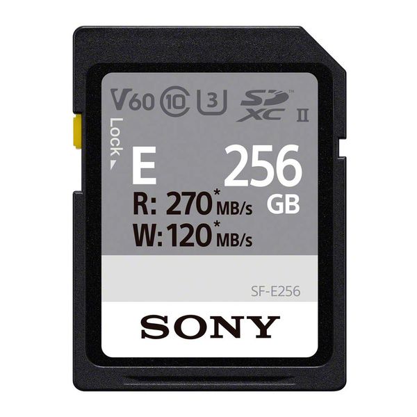Sony SDXC Memory Card 256GB Compatible SF-E256 Class 10 UHS-II