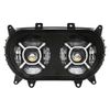 Double LED Headlight DRL Projector Adjustable Beam Lamp for Road Glide 2015-2023