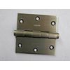 Baldwin 3-1/2" x 3-1/2" Solid Brass Square Corner Plain Bearing Door Hinge