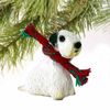 Sealyham Terrier Tiny Miniature One Christmas Ornament - Delightful!