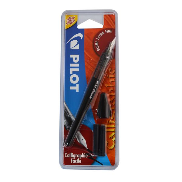 Pilot Plumix Fountain pen. Extra Fine Pen + Black Ink Cartridge