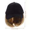 Lurrose Baseball Cap Wig Hair Extensions Wig Hat Hair Extension Hat Women Adjustable Hat with Synthetic Wig Attached Hat Wig