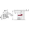x20 Kitchen Kick Board Plinth Clips & Bracket Fits 30-31mm Diameter + 40 Screws