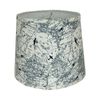 Albert Estate Ltd, Navy World Map Drum Lamp Shade,  16" Drum Shade