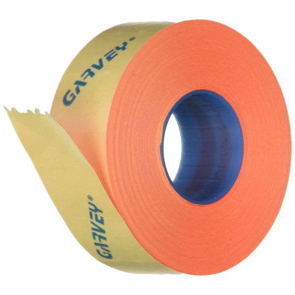 Garvey 090951 Two-Line Pricemarker Labels, 5/8 x 13/16, Fluor. Red, 1000/Roll, 3 Rolls/Box