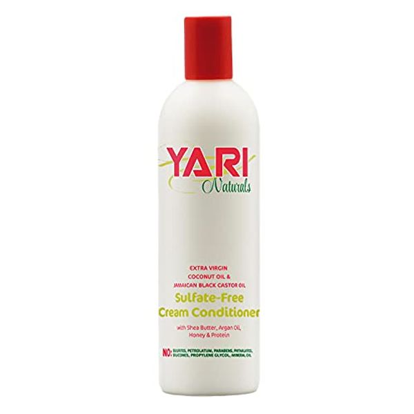 Yari Naturals Coconut Oil Jamaican Black Castor Oil Cream Conditioner 375 ml