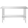 24x60 Stainless Steel Table, NSF Commercial Restaurant Kitchen Prep & Work Table