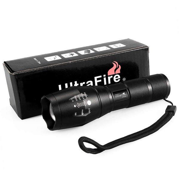 ULTRAFIRE IR Illuminator Flashlight, 850nm Focus Adjustable IR Led Flashlight Infrared Light Torch for Night Vision, Coyote Hog Predator Hunting