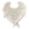 Beautiful White Angel Wing Trinket Holder Dish Resin Ornament