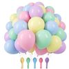 Set of 110 10" Macaron Colored Balloons