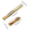Yak Horn Foldable Beard Combs for Men Pocket Fine Tooth Mustache Combs Small Portable Folding Hair Bangs Comb for Women Girls