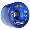 Bigfoot Longboard Wheels 76mm 80A SHR Mountain Cruisers Translucent Blue