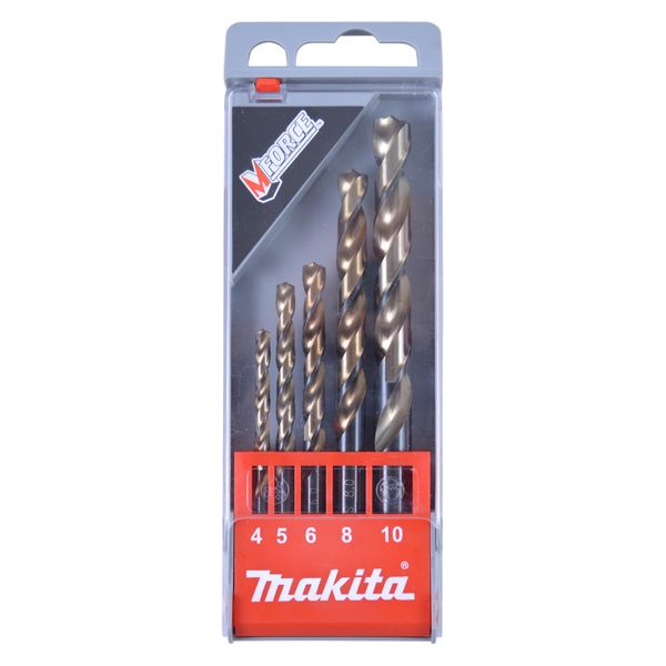 Makita M-Force Drill Bit Set, 4-10 mm, D-30508