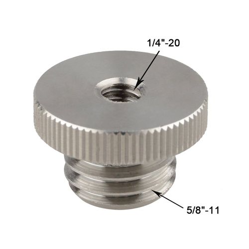 CAMVATE 1/4"-20 to 5/8"-11 Threaded Screw Adapter For Tripod Laser Level BOSCH Adapter