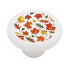 Gotham Decor Fall Leaves Ceramic Drawer Knob