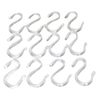 12 CLEAR PLASTIC PUNCH BOWL CUP S HOOKS HANGERS