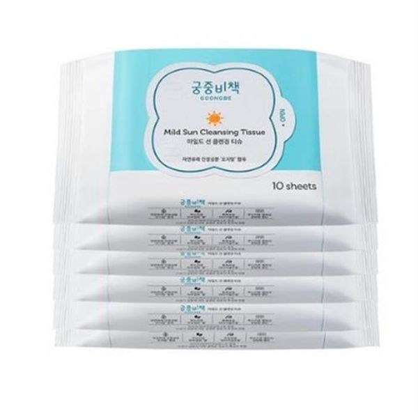 Goongsecret Mild Sun Cleansing Tissue, 24ea, 10ea