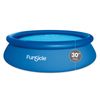 Funsicle 10' x 30" QuickSet Inflatable Ring Top Outdoor Above Ground Pool w/Pump