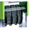 Shiny PET-300 Self-inking Date Stamp (3.8mm Character Height) , Green