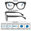 Fsread Oversized Reading Glasses For Women Blue Light Blocking Computer Readers Spring Hinge Retro +1.0