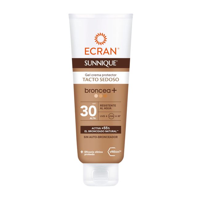 Ecran Sunnique Broncea+ Gel-Crema Spf30 250 Ml