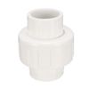 sourcing map 20mm Slip x 20mm Slip Metric PVC Pipe Fitting Union Solvent Socket Quick Connector 4pcs