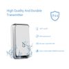 【No Battery Required】Wireless Doorbell Waterproof, AURTEC Door Chime Kit with 1 Receivers & 1 Press Self-powered Transmitter, 51 Chimes and 4 Volume Levels, White
