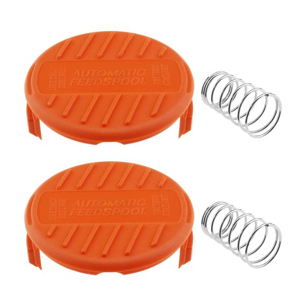 SG Store 2PCS String Trimmer Spool Cap RC-100-P Compatible with Black & Decker GL530 GL550 GL560 GL570 GL580 GH900 GH600 GH400 GH500 GH610 GH912 Strimmer Spool Cover