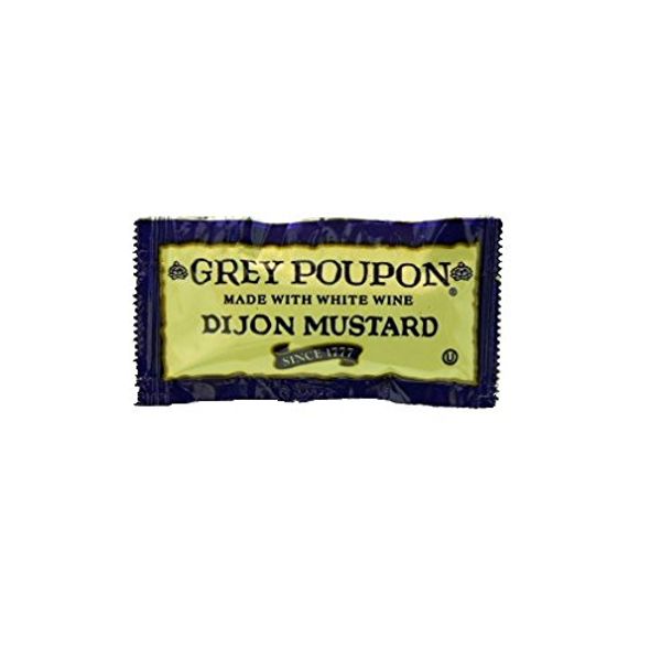 Grey Poupon Dijon Mustard Packets - .25 oz. (Pack of 25)