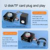 LED Bluetooth 5.0 Receiver Transmitter Wireless 3.5mm AUX to RCA HiFi Adapter B