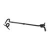 From The Anvil Black 10 Inch Forged Cabin Hook