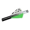 New Archery Products Quikfletch 2" Hellfire Fletching (6 Pack), Green