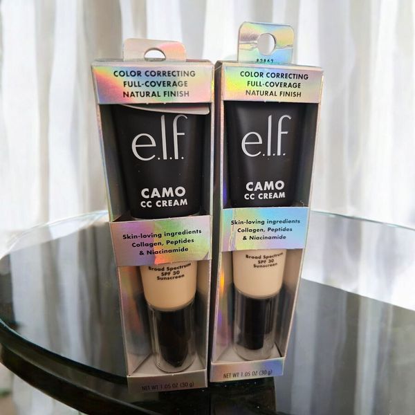 E.L.F. Camo CC Cream SPF 30 Color Correcting Full-Coverage Natural Finish (2)