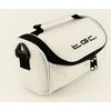 TGC ® Camera Case for Nikon Coolpix 2000 with shoulder strap and Carry Handle (Cool White)