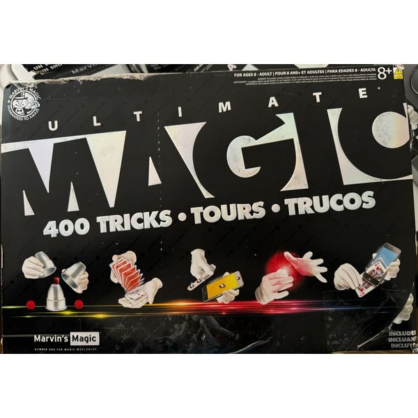 Marvin's Magic 400 Ultimate Magic Tricks & Illusions for Kids 8+ older (Used)