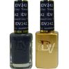 DND DUO DIVA GEL & LACQUER #242 - Nautical Gray