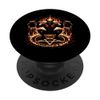 Devil Demon Halloween Gym Workout Krafttraining PopSockets Klebender PopGrip