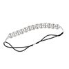 Crystal Loops Headwrap Headband, Silver