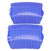 Blue Front Caliper Screen Inserts for Harley Electra Street Glide Road King CVO