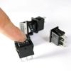 Switian 5PCS SP3T Rectangular Rocker Switch Car dash light (ON/OFF/ON) 3Pin AC10A 125V / 6A 250V