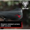 Rocket Medium Steel Black Saddle