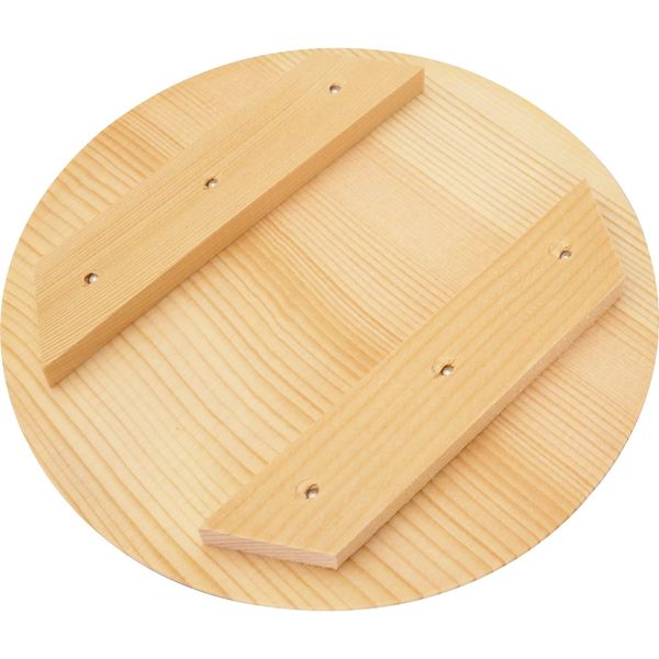 Ichihara Wood Plant Press Lid Pickles Pickles Women's Press Lid for 18 cm Diameter Wood Tree