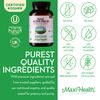 Maxi Health Probiotics for Digestive Health and Gut – 15 Strains, 20 Billion CFU Active Organisms - Probiotics for Men and Women – Daily Probiotic for Digestive Support, 60 Capsules
