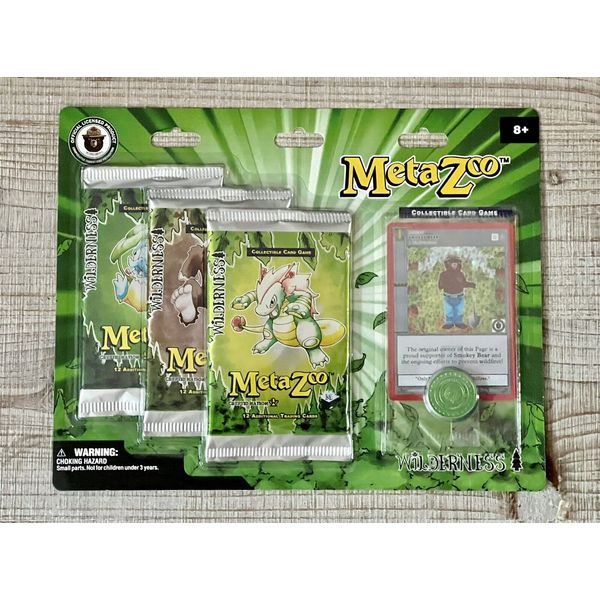 Metazoo  Smokey The Bear- Blister Pack Bundle (IN HAND) SEALED NEW
