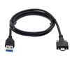 Cablecc USB 3.1 Type-C Dual Screw Lock Standard USB 3.0 Data Cable 1.2m Panel Mount Type
