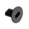 Dual Feed Through Bushing Cable Black 10 Pack Coax Cable Feed Thru Wall Bushing Plug Coaxial Audio Video Speaker Data Wire Organizer Protector