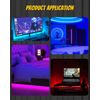 YM E-Bright Led Dimmer Switch Inline Mini Flash Strobe Blink Module Controller Dimmable For Single Color Led Strip Lights Compatible With DC 5-12V,Power-off Memory Function (Pack of 4)