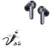 BoxWave Cable Compatible with EarFun Air Pro 4 - MagnetoSnap AllCharge Cable, Magnet Charging Cable USB Type-C Micro USB - Jet Black