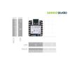 Seeed Studio XIAO BLE Nordic nRF52840 for Arduino/MicroPython/CircuitPython, Bluetooth 5.0 NFC and ZigBee with Onboard Antenna Machine Learning