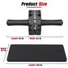 Ab Roller Wheel, Abs Workout Equipment for Abdominal & Core Strength Training